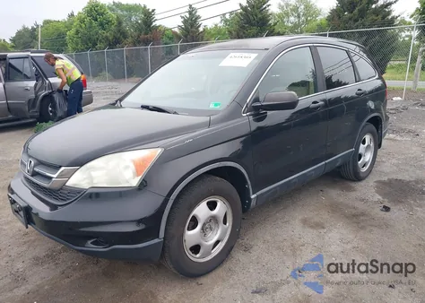 2010 Honda Cr-V Lx из США, поврежденный, VIN 5J6RE3H33AL031150